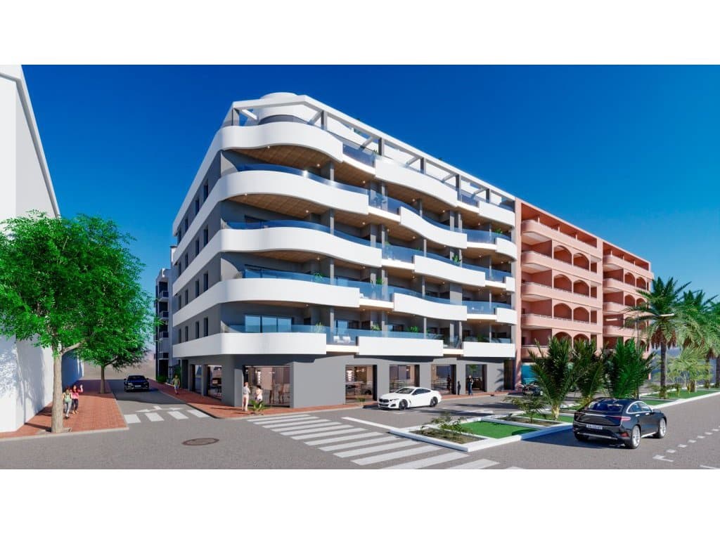 2 slaapkamer Flat te koop in Torrevieja met zwembad - € 329.000 (Ref: 8896141)