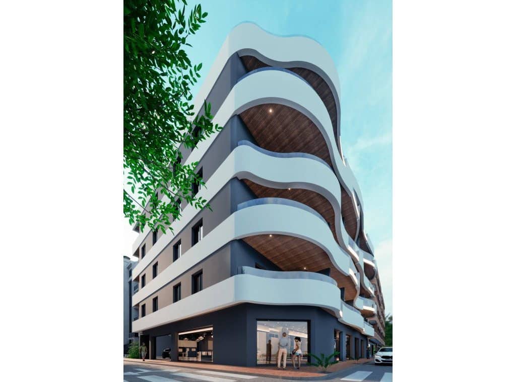 2 soveværelse Lejlighed til salg i Torrevieja med swimmingpool - € 339.000 (Ref: 9124368)