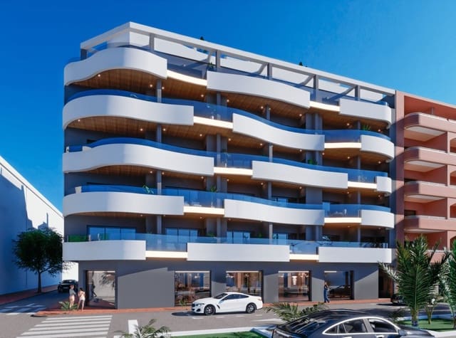2 soveværelse Lejlighed til salg i Avenida Habaneras - Curva de Palangre, Torrevieja med swimmingpool - € 339.000 (Ref: 9124368)