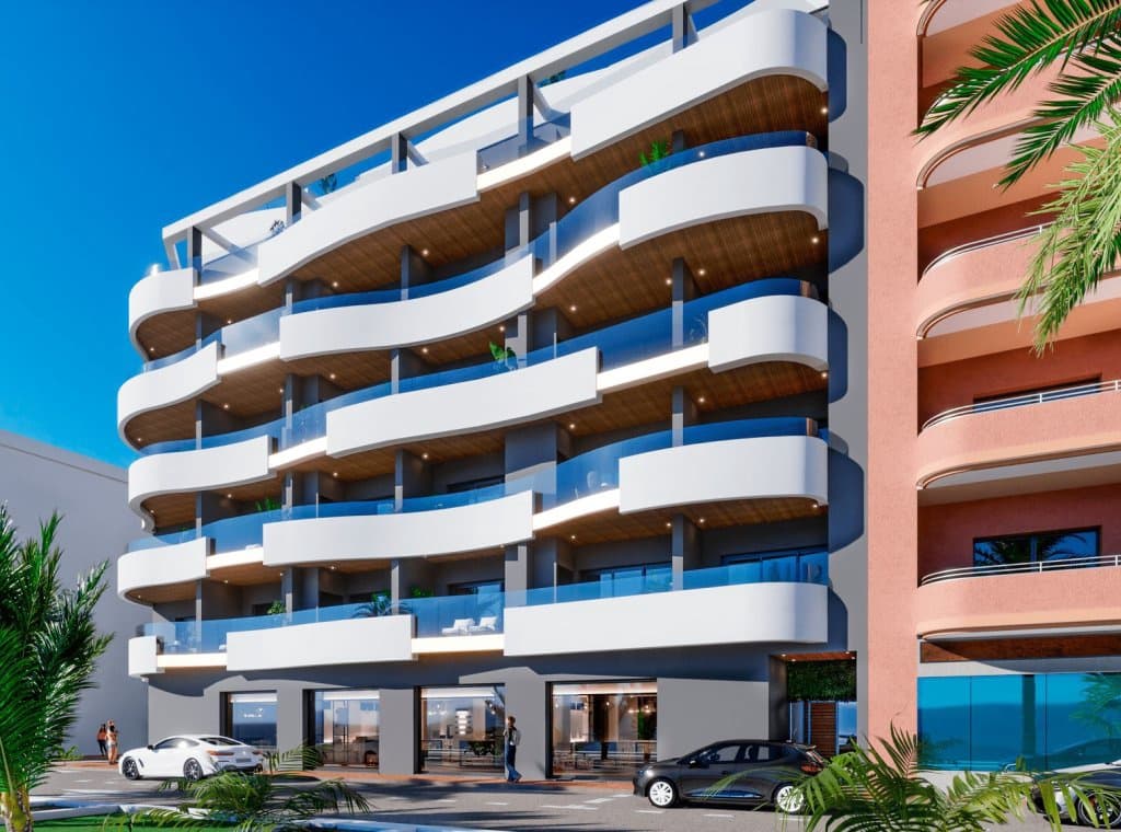 2 soveværelse Lejlighed til salg i Torrevieja med swimmingpool - € 339.000 (Ref: 9124368)