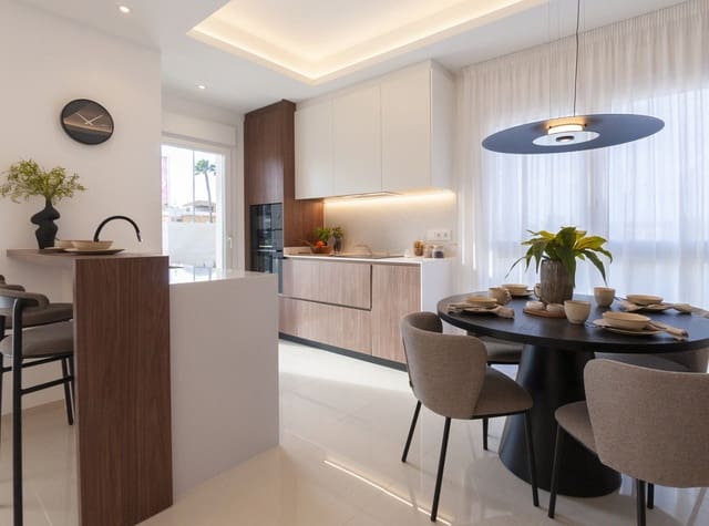 2 quarto Bungalow para venda em Ciudad Quesada, Rojales com piscina garagem - 305 000 € (Ref: 9141160)