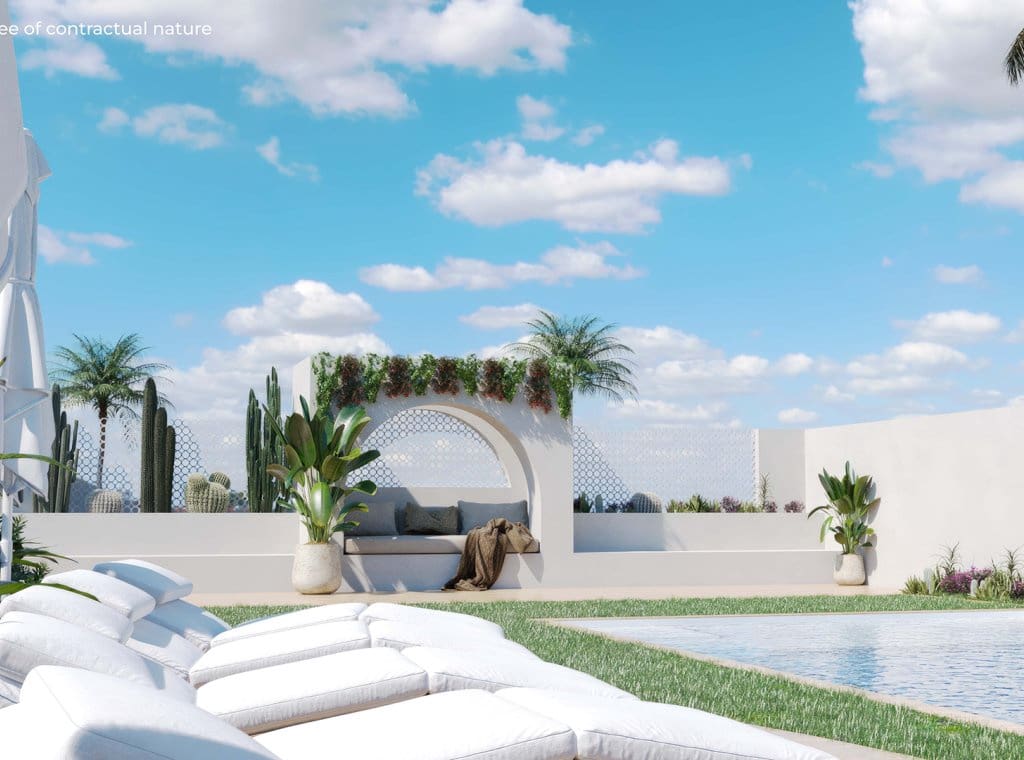 2 quarto Bungalow para venda em Ciudad Quesada com piscina garagem - 305 000 € (Ref: 9141160)