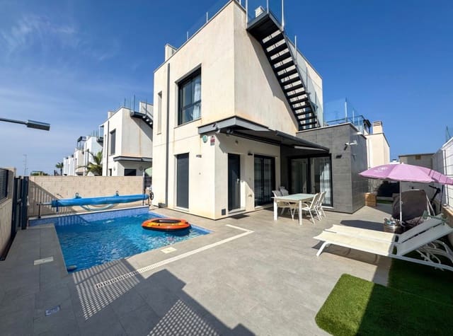 3 soveværelse Villa til leje i Villamartin, Orihuela med swimmingpool - € 2.000 (Ref: 9170942)