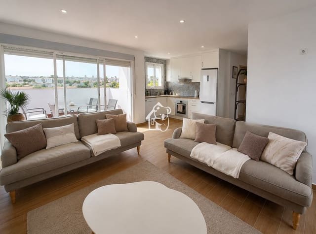Penthouse de 2 chambres à louer à Punta Prima, Orihuela avec piscine garage - 900 € (Ref: 9320007)