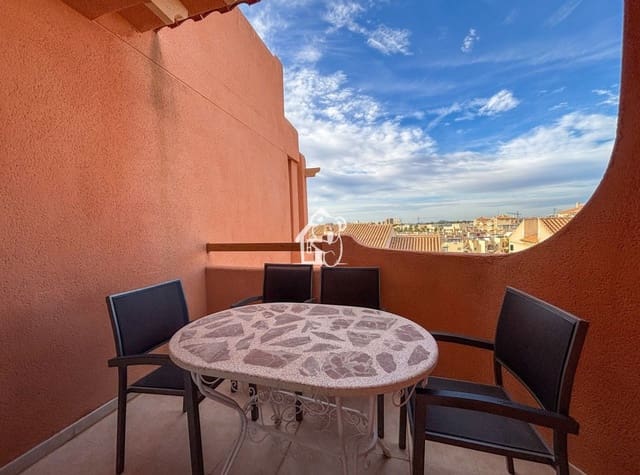 2 sypialnia Penthouse do wynajęcia w Aguamarina, Orihuela z basenem - 1 250 € (Ref: 9432813)