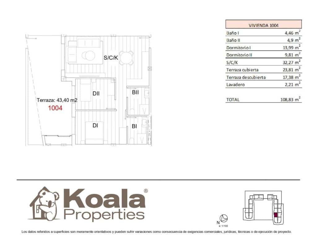 2 bedroom Apartment for sale in San Miguel de Salinas with pool garage - € 234,900 (Ref: 9432873)