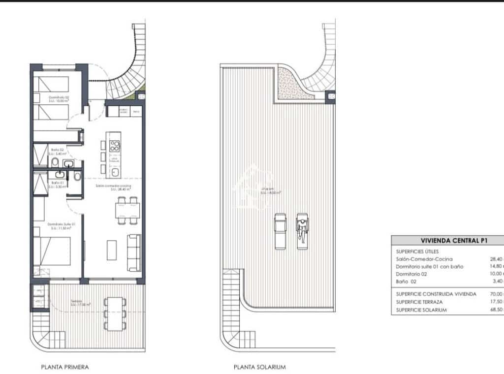 2 bedroom Bungalow for sale in San Miguel de Salinas with pool - € 250,000 (Ref: 9480818)