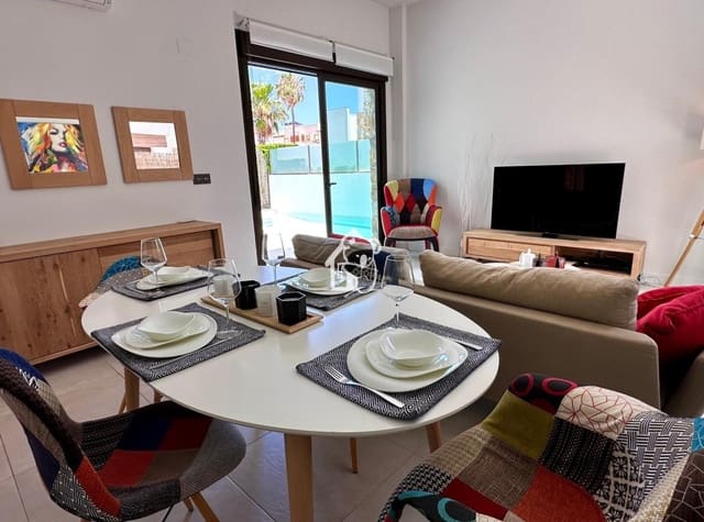 2 sovrum Villa att hyra i Los Dolses, Orihuela med pool garage - 2 300 € (Ref: 9508044)