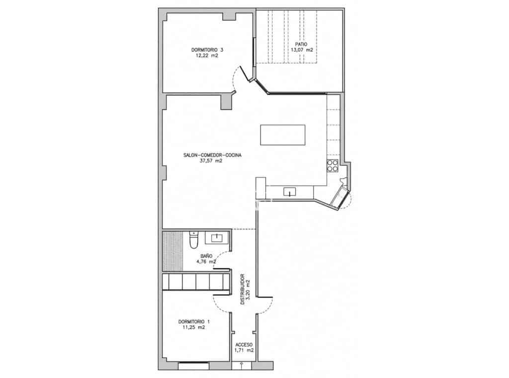 2 camera da letto Appartamento da affittare in Catral - 795 € (Rif: 9986219)