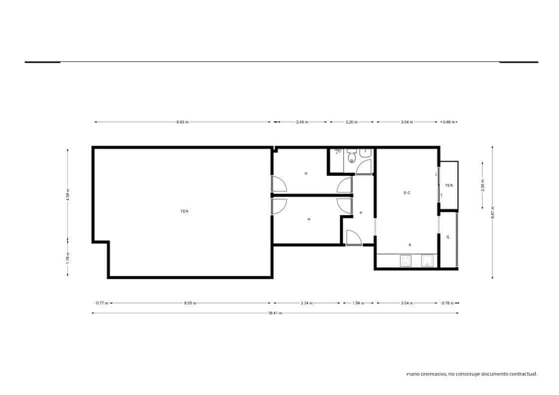 2 bedroom Flat for sale in Palma de Mallorca - € 253,000 (Ref: 9561986)
