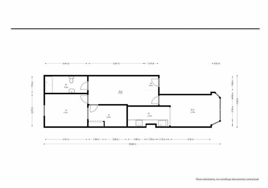 2 soveværelse Lejlighed til salg i Manacor - € 160.000 (Ref: 9596305)