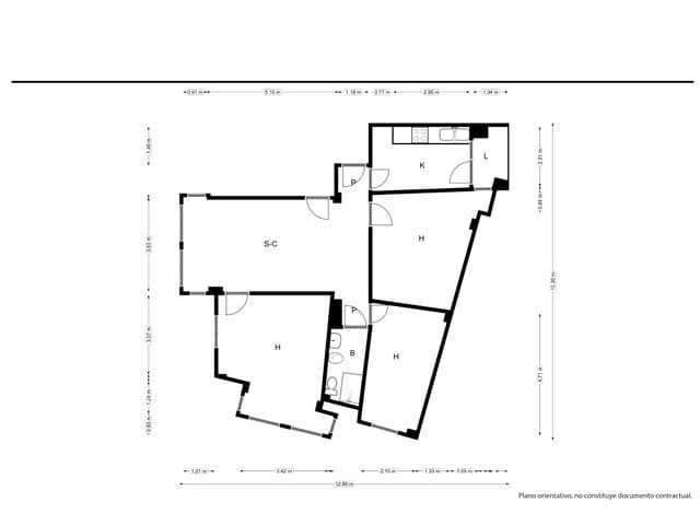 3 soverom Leilighet til salgs i Palma de Mallorca - € 255 000 (Ref: 9700118)