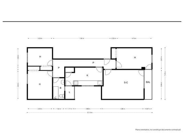 3 bedroom Flat for sale in Palma de Mallorca - € 285,000 (Ref: 9700126)