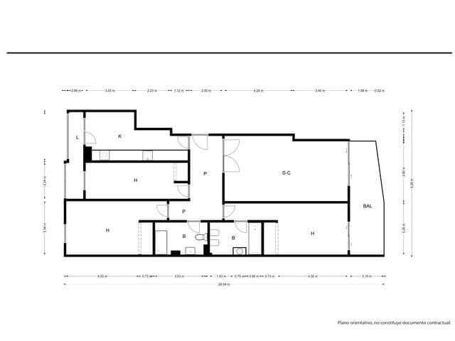 3 quarto Apartamento para venda em Palma de Mallorca - 390 700 € (Ref: 9703350)