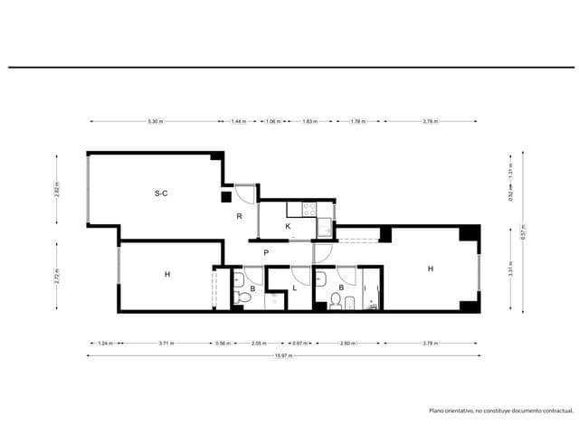 2 bedroom Flat for sale in Palma de Mallorca - € 247,300 (Ref: 9747340)