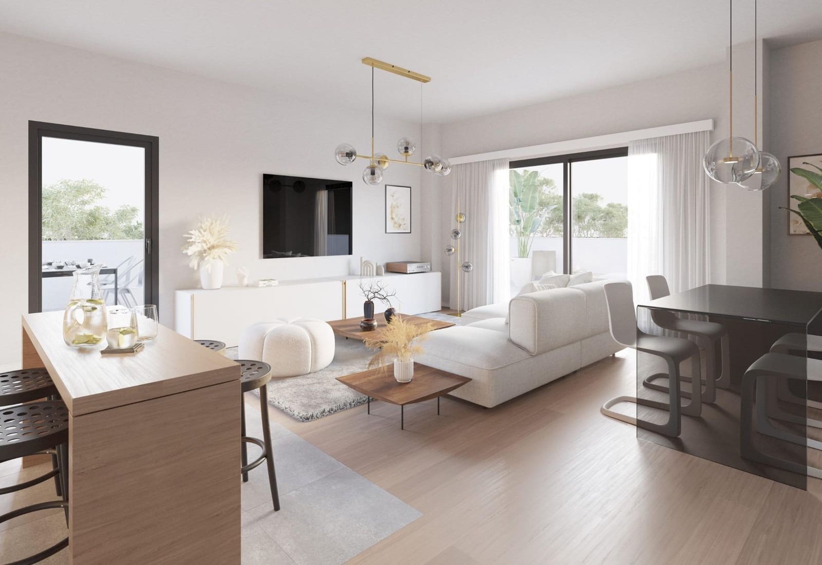 3 chambre Appartement à vendre à Las Lagunas de Mijas avec piscine garage - 385 000 € (Ref: 10187210)