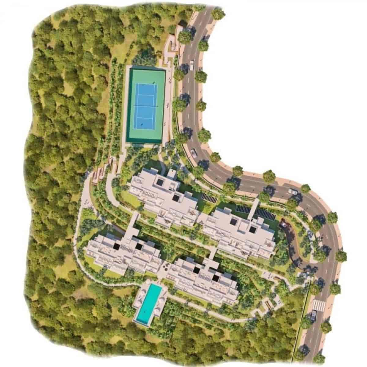 3 sypialnia Mieszkanie na sprzedaż w Ojen z basenem garażem - 840 000 € (Ref: 8275298)