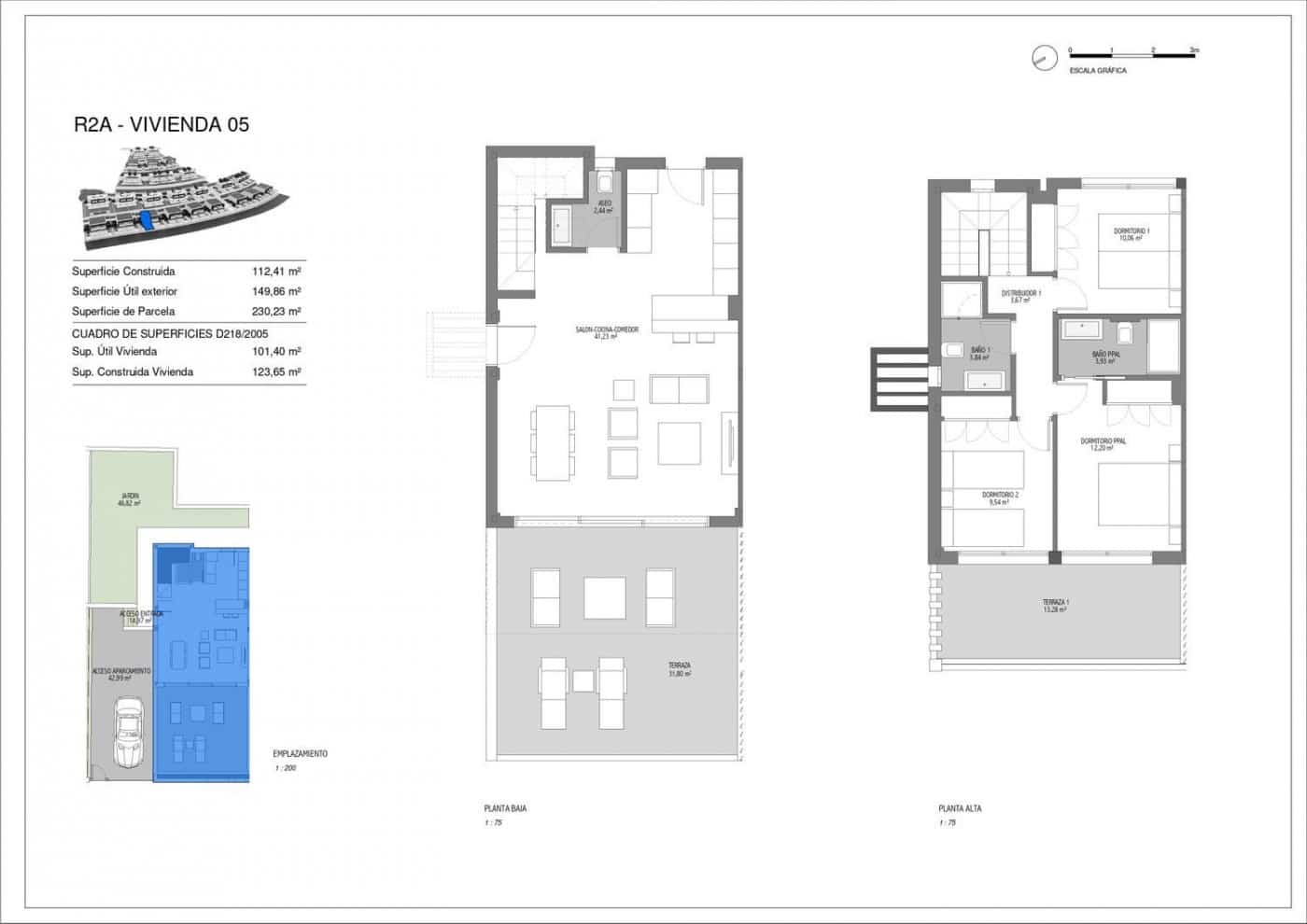3 soverom Rekkehus til salgs i Atalaya-Isdabe med svømmebasseng garasje - € 850 000 (Ref: 8275301)