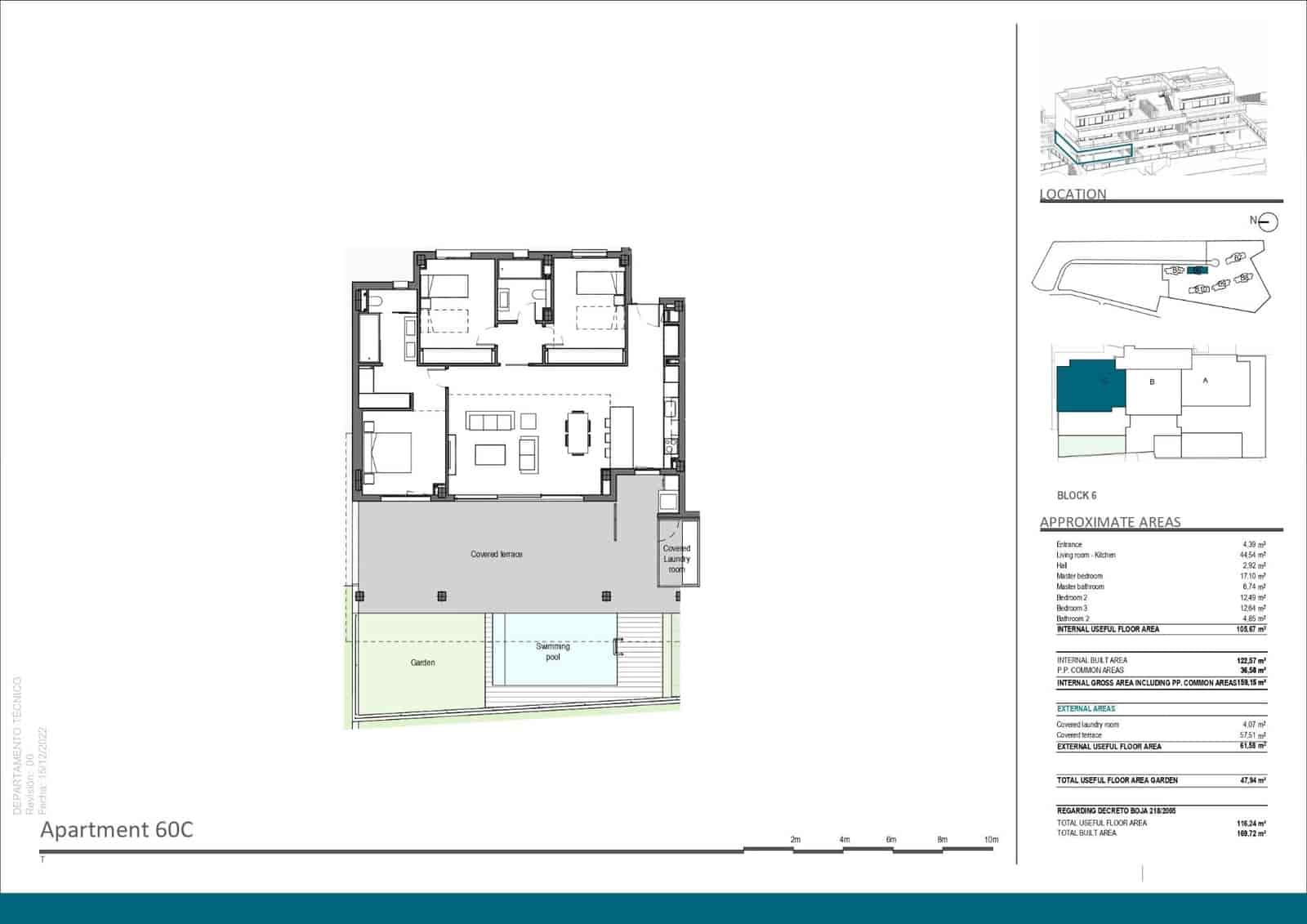 3 bedroom Flat for sale in Los Monteros with pool garage - € 735,000 (Ref: 8275316)