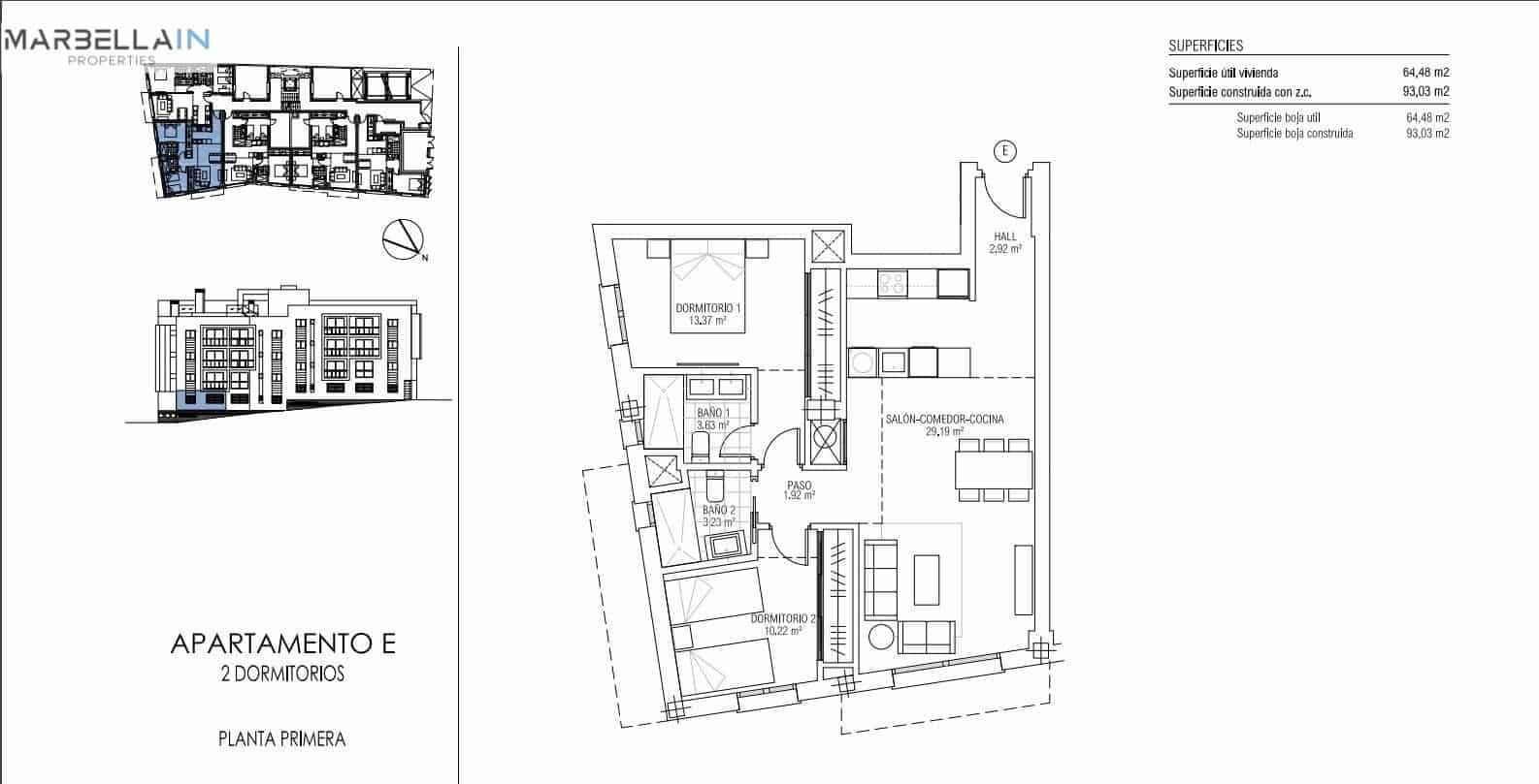 2 chambre Appartement à vendre à Estepona avec piscine garage - 448 000 € (Ref: 8275325)