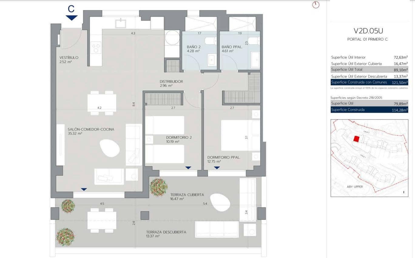 Piso de 2 habitaciones en Estepona en venta con piscina garaje - 320.000 € (Ref: 8275330)