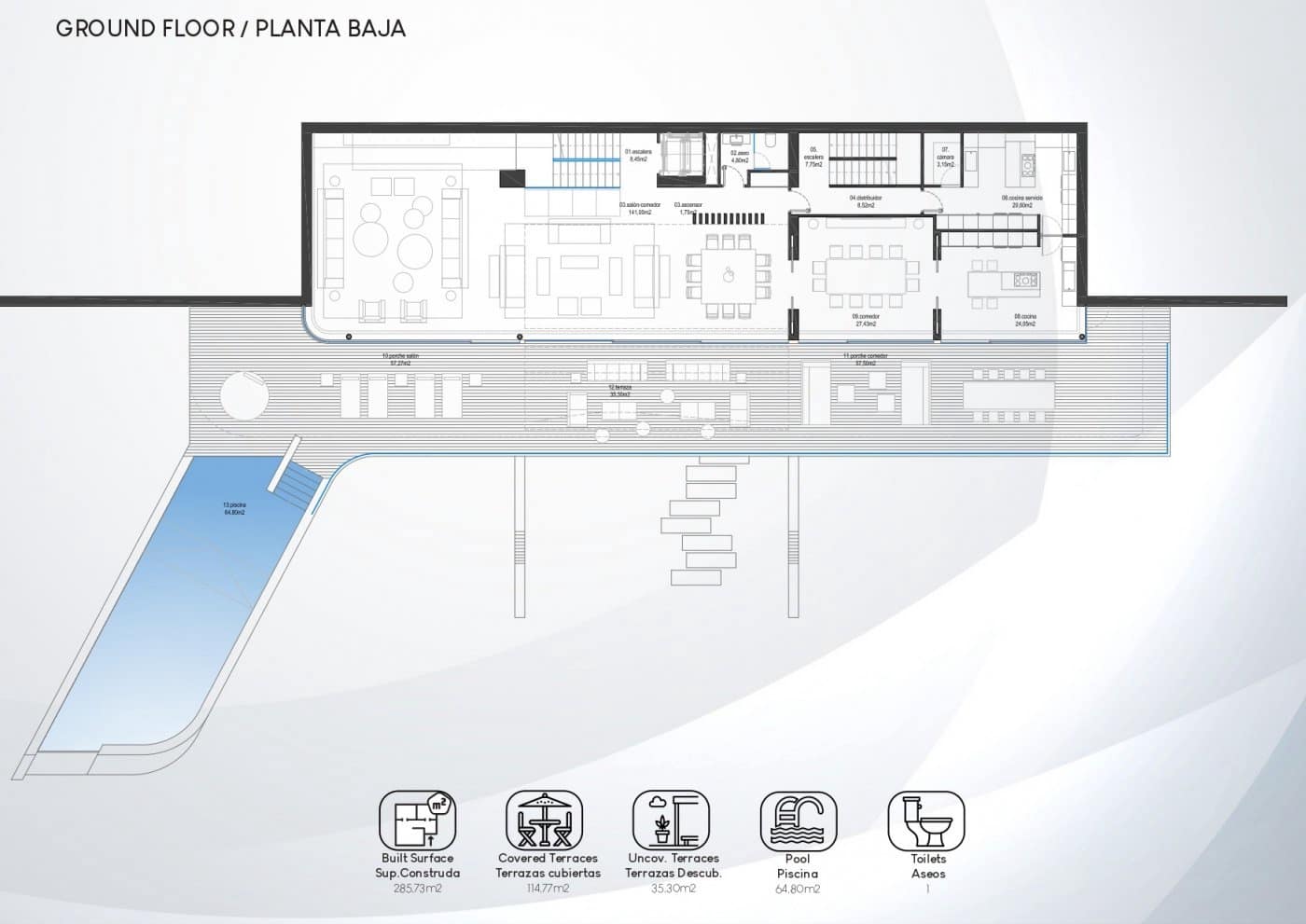 6 bedroom Villa for sale in Benahavis with pool garage - € 7,700,000 (Ref: 8275332)