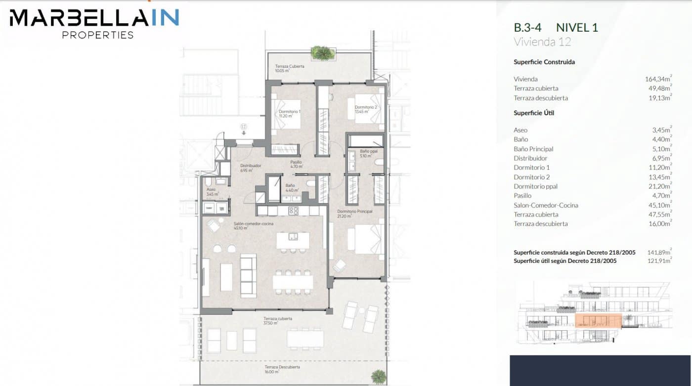 4 chambre Appartement à vendre à Cabopino avec piscine garage - 1 250 000 € (Ref: 8275337)