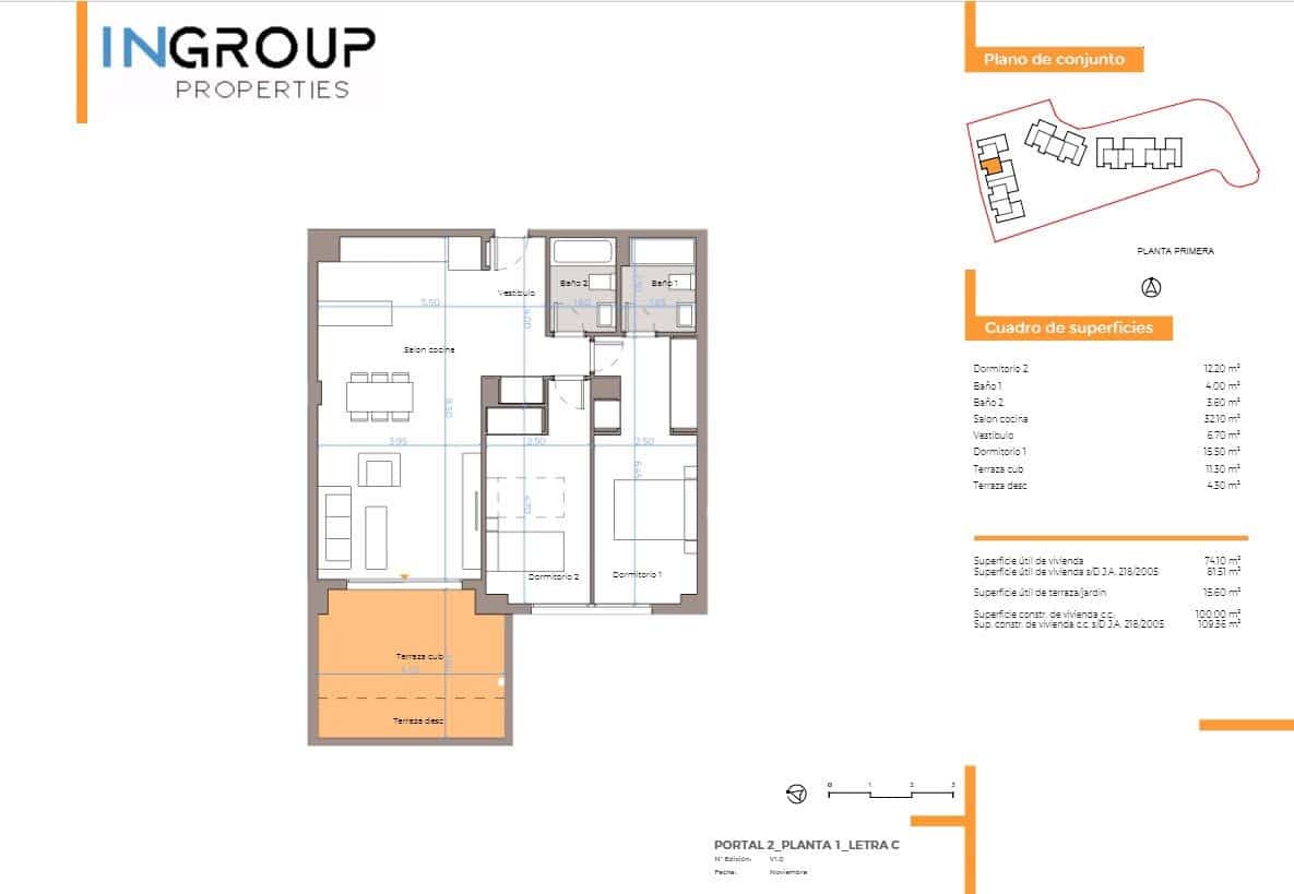 2 soveværelse Lejlighed til salg i El Faro med swimmingpool garage - € 379.900 (Ref: 8275340)