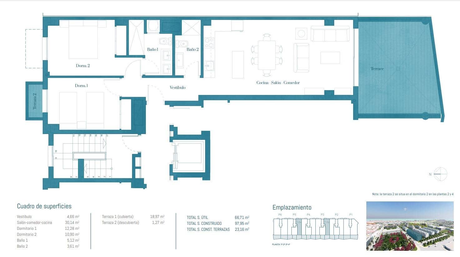 2 bedroom Flat for sale in Mijas with pool garage - € 359,200 (Ref: 8275350)