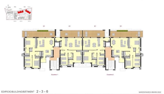 3 chambre Appartement à vendre à Atalaya-Isdabe, Estepona avec piscine garage - 732 000 € (Ref: 8275355)