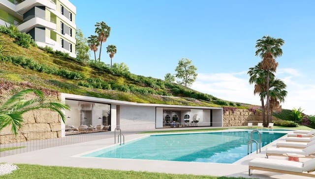 2 soverom Penthouse til salgs i Mijas med svømmebasseng garasje - € 545 000 (Ref: 8275359)