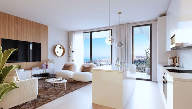 2 soverom Penthouse til salgs i Mijas med svømmebasseng garasje - € 545 000 (Ref: 8275359)