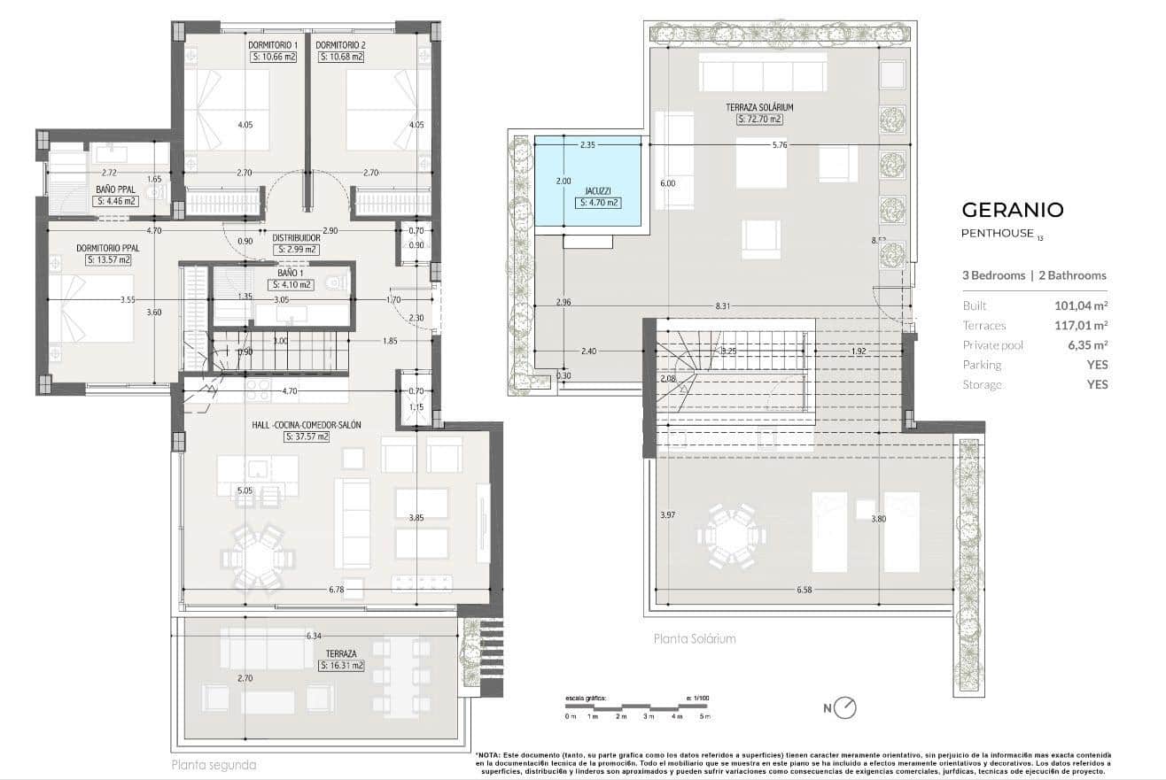3 soveværelse Penthouse til salg i Riviera del Sol med swimmingpool garage - € 955.000 (Ref: 8275368)