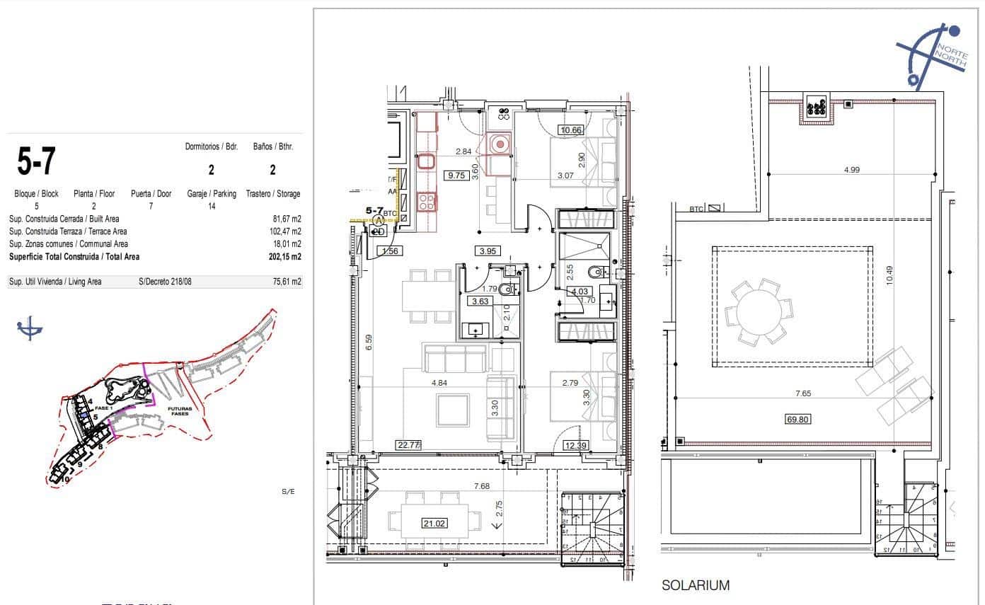 2 chambre Penthouse à vendre à La Cala de Mijas avec piscine garage - 420 000 € (Ref: 8275382)