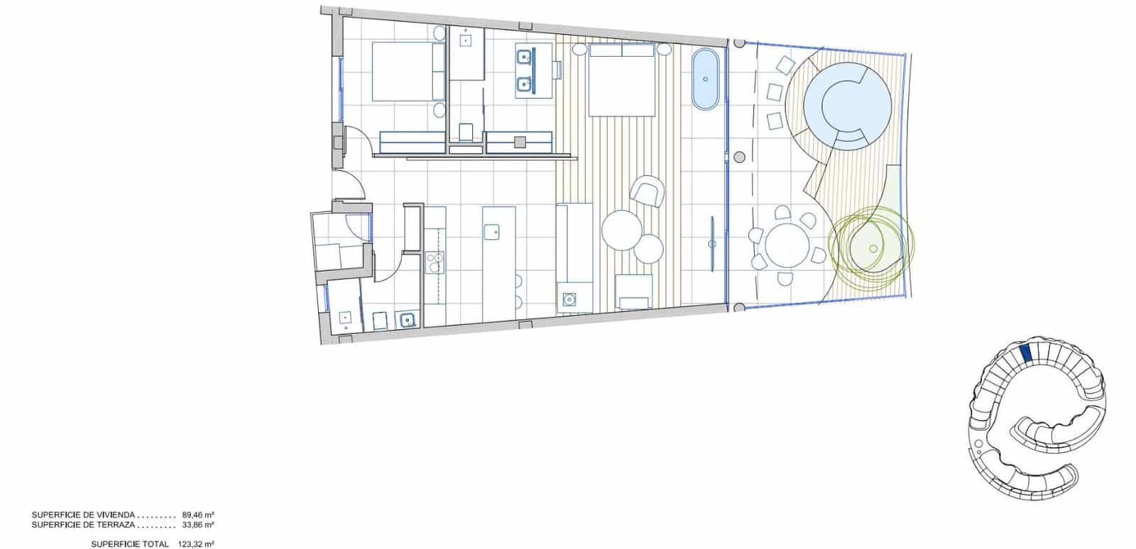 2 bedroom Apartment for sale in Mijas with pool garage - € 1,490,000 (Ref: 8275391)