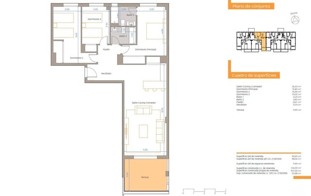 3 soveværelse Lejlighed til salg i El Faro, Mijas med swimmingpool garage - € 377.300 (Ref: 8275403)