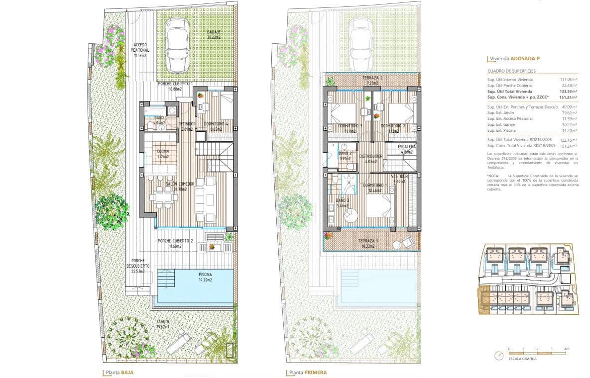 4 slaapkamer Rijtjeshuis te koop in Mijas met zwembad garage - € 796.000 (Ref: 8275404)