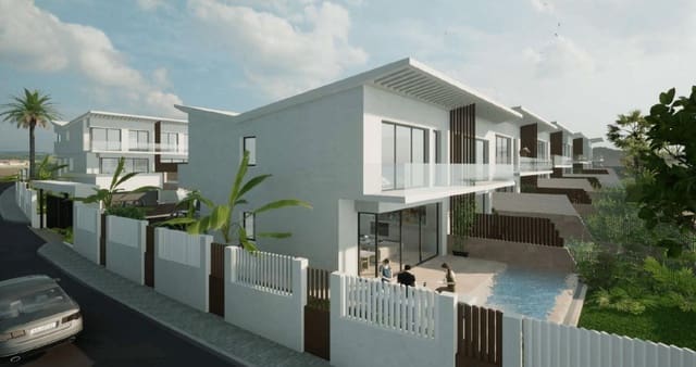 4 soverom Rekkehus til salgs i Mijas med svømmebasseng garasje - € 796 000 (Ref: 8275404)