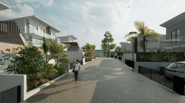 4 soverom Rekkehus til salgs i Mijas med svømmebasseng garasje - € 796 000 (Ref: 8275404)