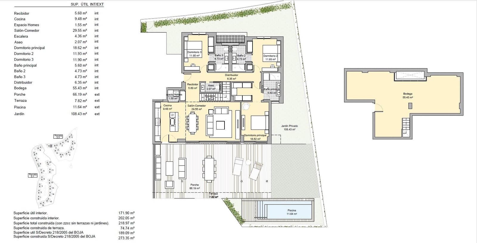 3 chambre Appartement à vendre à Los Monteros avec piscine garage - 1 084 000 € (Ref: 8275454)