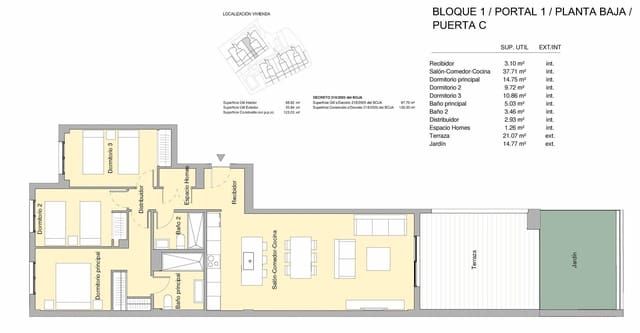 3 quarto Apartamento para venda em Estepona com piscina garagem - 475 000 € (Ref: 8275457)