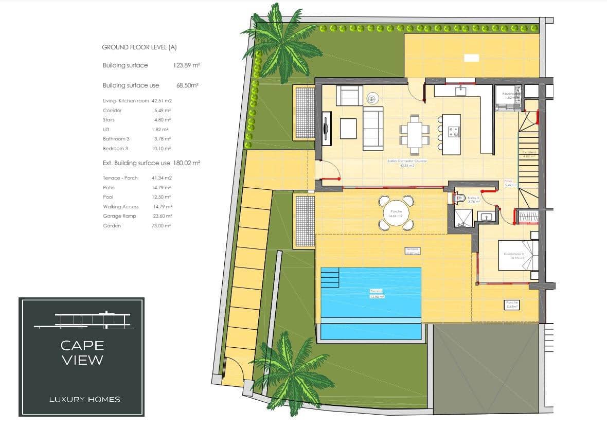 3 soveværelse Semi-Rækkehus til salg i Marbella med swimmingpool garage - € 1.580.000 (Ref: 8295803)