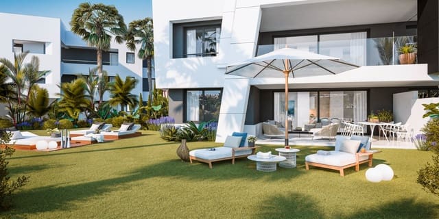 Piso de 2 habitaciones en Selwo, Estepona en venta con piscina garaje - 441.000 € (Ref: 8538339)