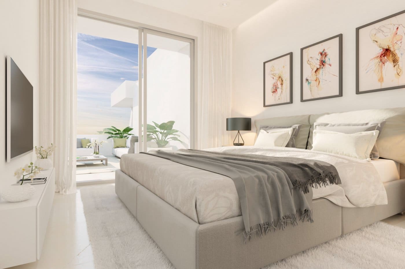 2 soverom Leilighet til salgs i New Golden Mile med svømmebasseng garasje - € 450 000 (Ref: 8538339)