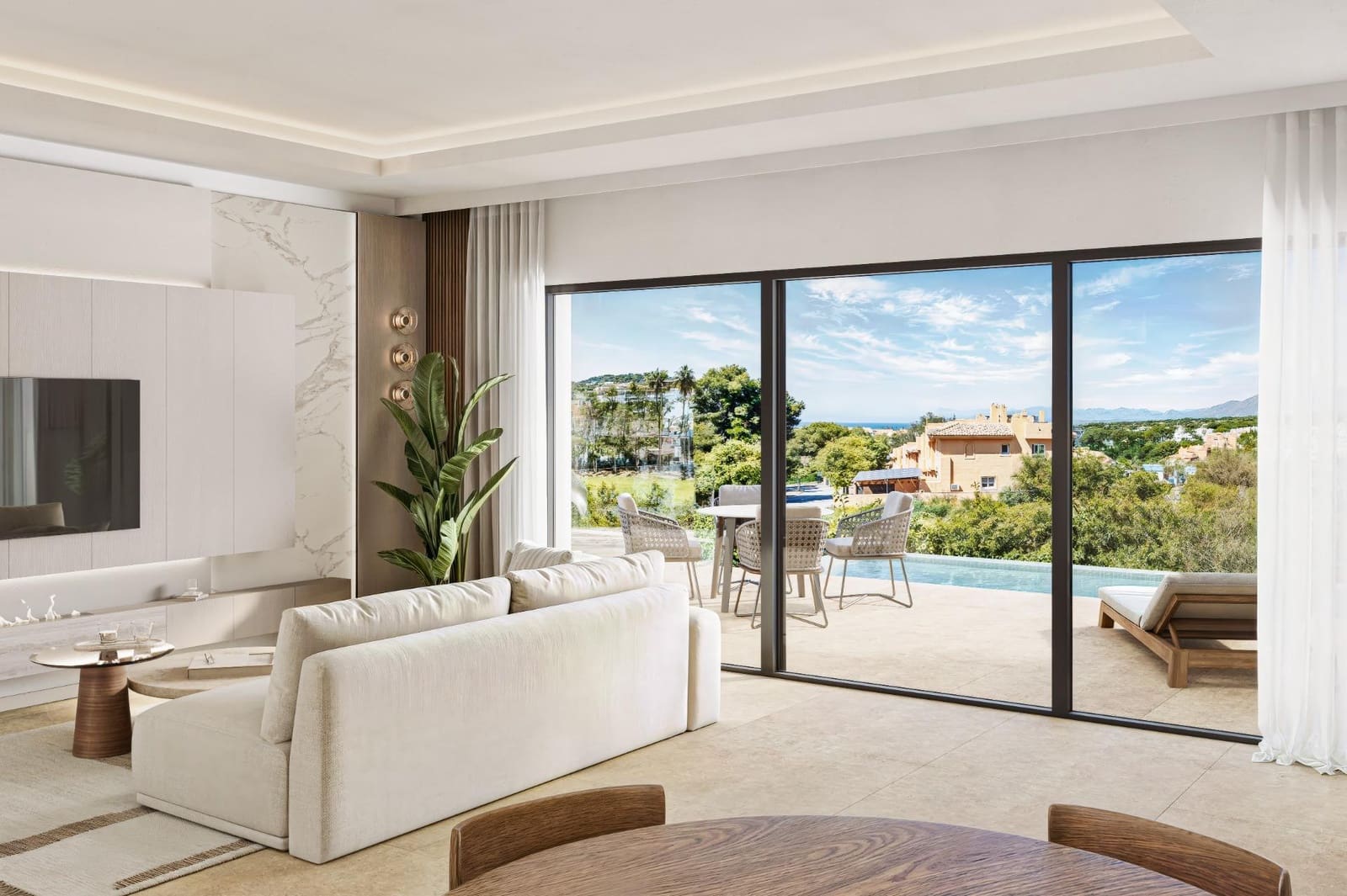 3 soveværelse Semi-Rækkehus til salg i Marbella med swimmingpool garage - € 1.630.000 (Ref: 8559746)