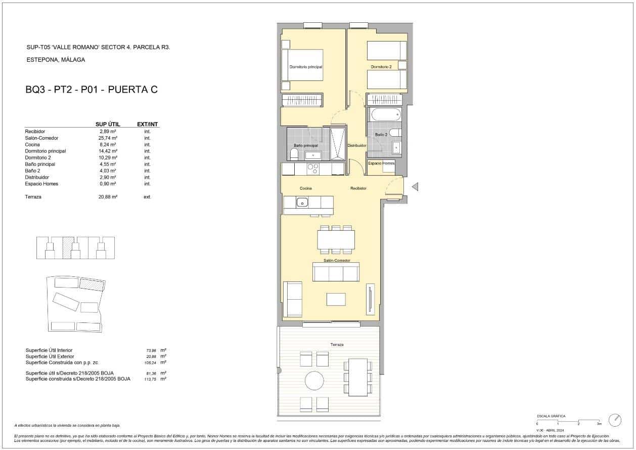 2 bedroom Apartment for sale in Estepona with pool garage - € 274,000 (Ref: 8641872)