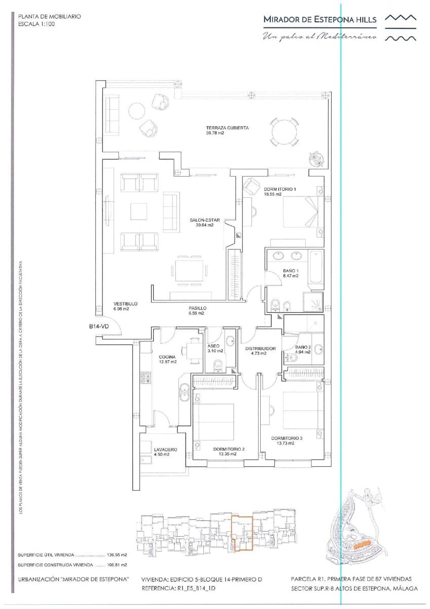 3 chambre Appartement à vendre à Estepona avec piscine garage - 860 000 € (Ref: 8662737)