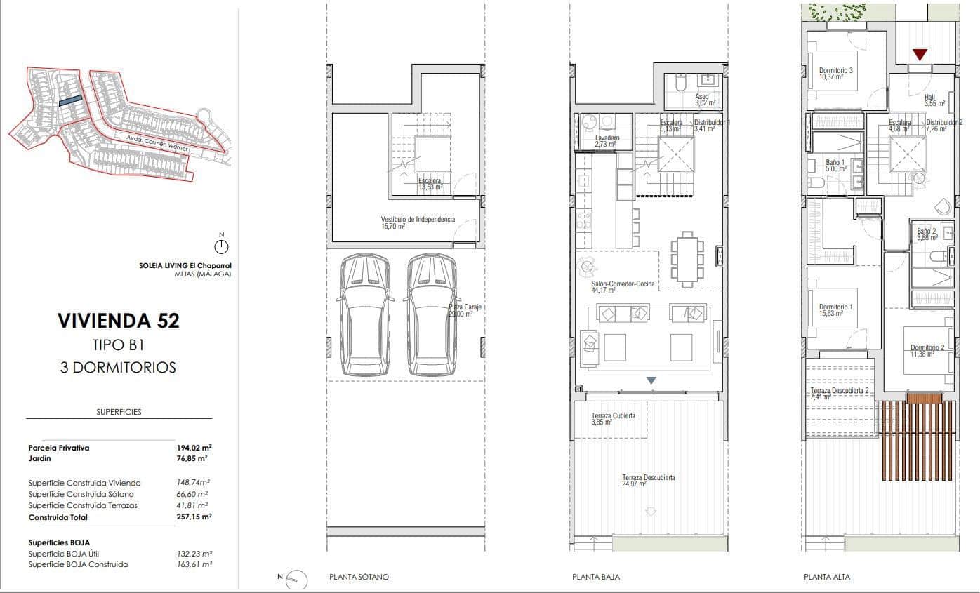 3 soveværelse Rækkehus til salg i El Faro med swimmingpool garage - € 873.000 (Ref: 8748056)