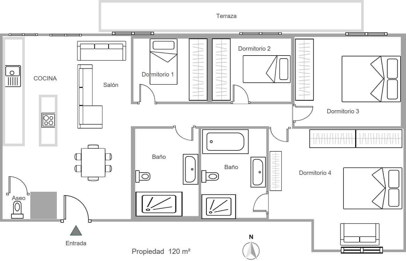 4 slaapkamer Appartement te koop in Marbella - € 495.000 (Ref: 8907640)