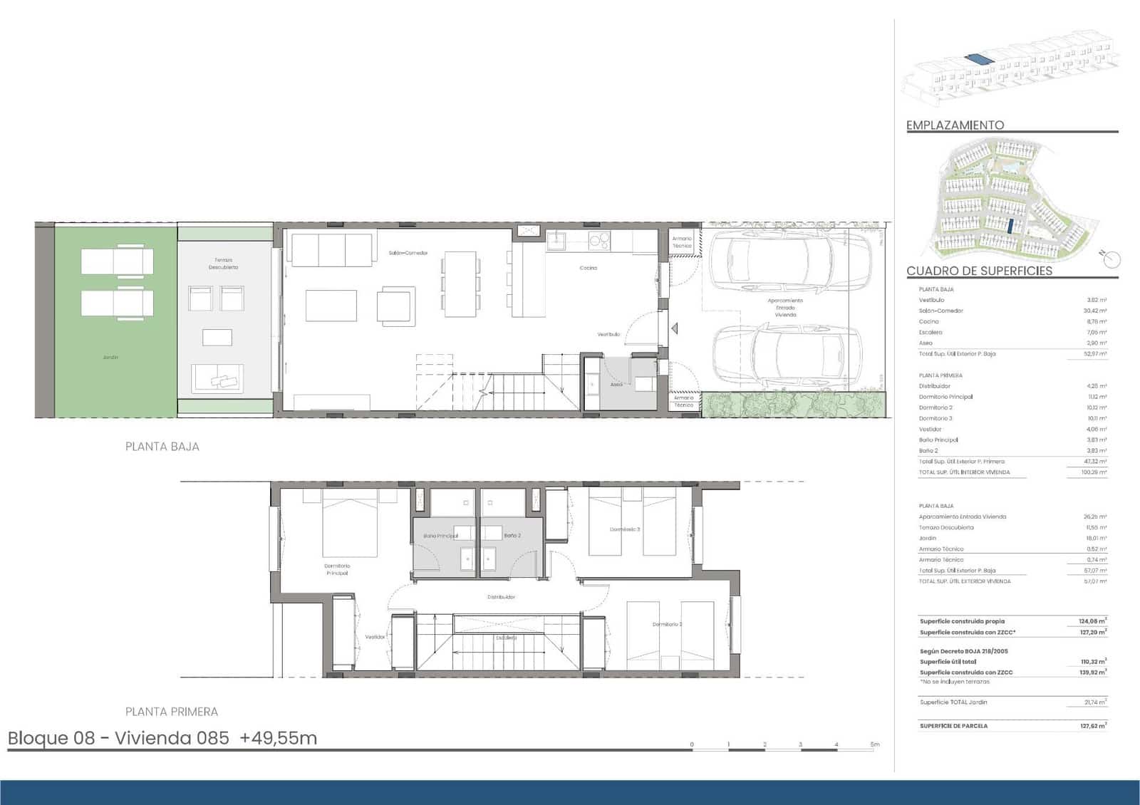 3 makuuhuone Rivitalo myytävänä paikassa Mijas mukana 
autotalli - 427 000 € (Ref: 9191138)